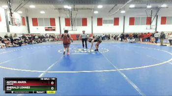 145 lbs Cons. Round 2 - Ahtziri Anaya, Jerome vs Emerald Lohnes, Boise