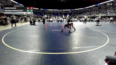 80 lbs Consy 4 - Jaxon Slaikeu, Williamsport vs Brendan Bernatowicz, Harborcreek