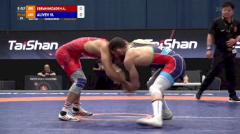 65 kg Semi Final - Haji Aliyev, AZE vs Abbas Ebrahimzadeh, IRI