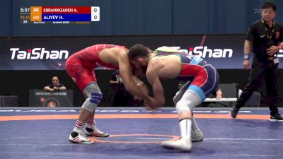 65 kg Semi Final - Haji Aliyev, AZE vs Abbas Ebrahimzadeh, IRI
