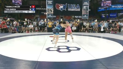 135 lbs Cons. Rd Of 16 - Isabella Miller, Iowa vs Eva Garcia, California