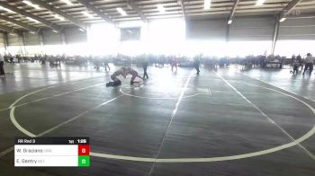 106 lbs Rr Rnd 3 - William Graziano, Carlsbad Combat WC vs Ethan Gentry, NXT Level Wr Ac
