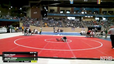 113 lbs Cons. Round 2 - Noah Foley, LaRue County vs Jacob Cowan, Trinity (Louisville)