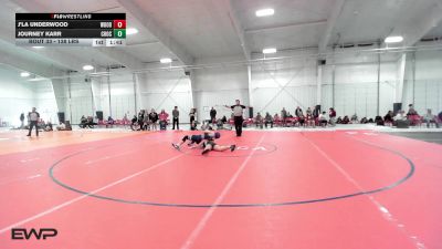 138 lbs Rr Rnd 2 - J'La Underwood, Woodland Girls vs Journey Karr, Choctaw Girls A