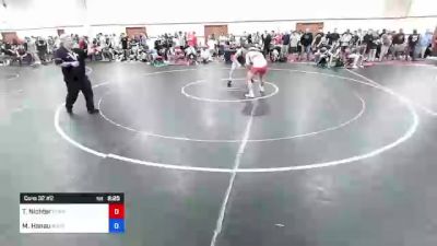 74 kg Cons 32 #2 - Tate Nichter, Pennsylvania RTC vs Micah Hanau, West Point Wrestling Club