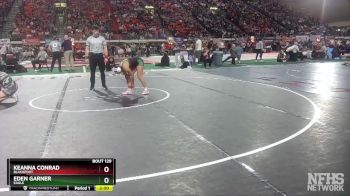 G 126 lbs Quarterfinal - Keanna Conrad, Blackfoot vs Eden Garner, Eagle