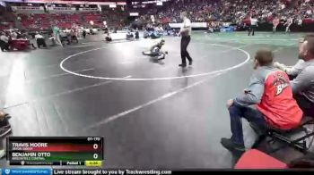 D1-170 lbs Cons. Semi - Travis Moore, Union Grove vs Benjamin Otto, Brookfield Central