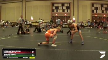 145 lbs 1st Place Match - Jordan Thompson, Havers Hammers vs Sonny Amato, BADWC