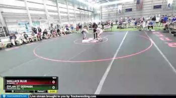 100 lbs Round 2 (8 Team) - Wallace Blue, Alabama vs Dylan St Germain, Minnesota Red