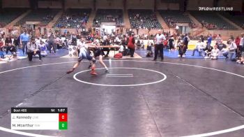 100 lbs Final - Jake Kennedy, Lovett Wrestling Club vs Maddox Mcarthur, Teknique Wrestling