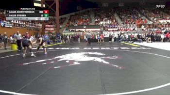 155 lbs Champ. Round 1 - Dallis Stieben, Colby HS vs Callie Anne Fairbank, Independence Hs