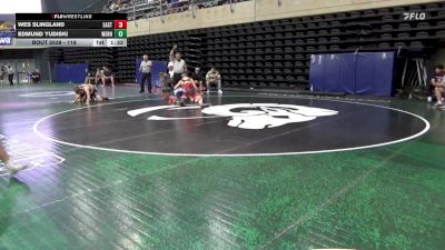 118 lbs Quarterfinal - Wes Slingland, Easton vs Edmund Yudiski, Wernersville