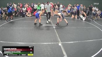 85 lbs Cons. Round 2 - Andrew McAllister, Cane Bay Cobras vs Konner Partin, Mighty Warriors Wrestling Acad