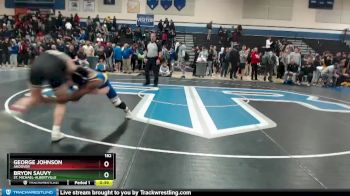 182 lbs Cons. Round 4 - Bryon Sauvy, St. Michael-Albertville vs George Johnson, Andover
