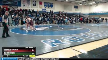 182 lbs Cons. Round 4 - Eli Gruenes, Minneota vs Andrew Wendt, Dover-Eyota