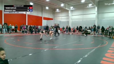 124 lbs Quarterfinal - Rose Kaplan, Indiana Tech vs Annesley Day, Tiffin