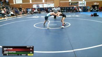 113 lbs Semifinal - Aiden Bastian, Layton vs Ken Starr, Roy