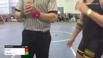 170 lbs Round Of 16 - Ryan Choi, Del Mar WC vs Isaac Barukh, Team Thunder