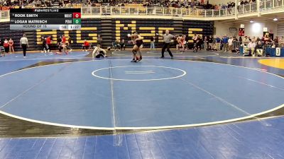 160 lbs Round Of 16 - Rook Smith, Montour vs Logan Matrisch, Penn Trafford