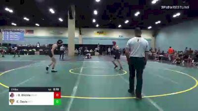 174 lbs Round Of 32 - Benjamin Blickle, Ohio State WC vs Edward Davis, West Chester