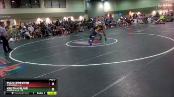 145 lbs Round 4 (16 Team) - Kristian Blake, Warrior Elite vs Evan Hemmeter, Springboro 1