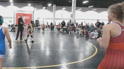 75 lbs Rr Rnd 1 - Juliana Matteo, Lady Warriors Wrestling Club - GK12E vs Isabel Lopez, MGW Grappling Goddesses - GK12E
