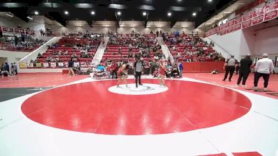 JH 117 lbs Champ. Round 3 - Hannah Woods, DUNCAN vs Lulu Tahdooahnippah, ELGIN