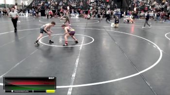 106 lbs Champ. Round 1 - Austin Gates, Grand Island Wrestling vs Roukyn Robbins, Winner Youth Wrestling