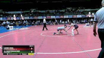 133 lbs Semis (4 Team) - James King, Alvernia University vs KJ Fenstermacher, Kutztown