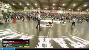 135 lbs Quarterfinal - Kai Hunter, West Jordan vs Patience Smith, Bonneville