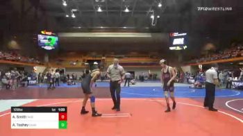 126 lbs Consi Of 16 #1 - Anthony Smith, Tascosa Rebels vs Adan Toohey, Camel Kids