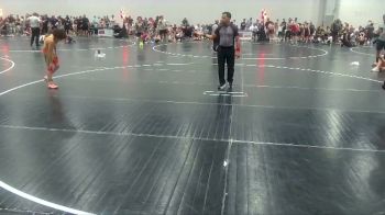 80-85 lbs Round 2 - Princeton Nunn, Cowboy Wrestling Club vs Josilyn **Wisecup, Dayton Bandits
