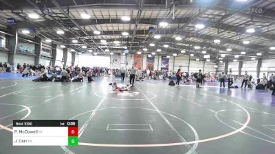 85 lbs Consi Of 4 - Presley McDowell, NY vs Jacob Carr, PA