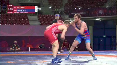 97 kg Radoslaw Baran, POL vs Albert Saritov, ROU