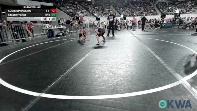 70 lbs Round Of 16 - Audie Spradling, F-5 Grappling vs Salyer Torix, Sperry Wrestling Club