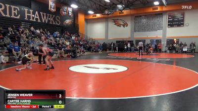 N-23 lbs Quarterfinal - Carter Harms, Midland Little Eagles vs Jensen Weaver, Pack732