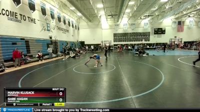 89-98 lbs Round 2 - Gabe Hagan, Wheatland vs Marvin Klusack, Berthoud