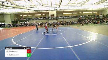 170 lbs Consi Of 16 #2 - Robert Clarke, Manchester vs Zachary Hartman, Pomperaug