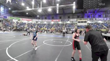 94 lbs Consi Of 8 #1 - Brayley Dutton, Team Grand Valley Elite vs Olivia Ley, Platte Valley Middle School
