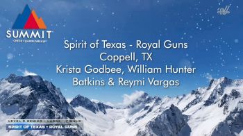 Spirit of Texas - Royal Guns [2026 L5 Senior - Large Finals] 2026 The Summit