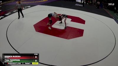 Cons. Round 2 - Derrick Ruzicka, St. Paul vs Tyan Thompson, Battle Creek