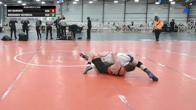 110 lbs Round 5 (4pm Saturday) - Brennen Veverka, PA USA vs Bo Barker, Cali Red