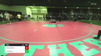 113 lbs Round Of 32 - Peyton Schoettle, IN vs CJ Caines, PA