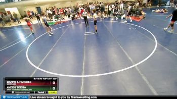 120 lbs Quarterfinal - Ayden Tokita, East Idaho Elite Wrestling vs Danny L Paredes, Westlake