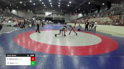 135 lbs Consolation - Gabriel Belberena, Woodland Wrestling vs Carter Seto, Harris County Wrestling Club