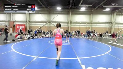 54 kg Rr Rnd 8 - Ashlyn Swope, Central Pennies - GK8E vs Kennedy Unrue, PA West 1 - GK8E