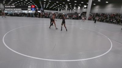 125 lbs Champ. Rd Of 64 - Alexis Ruff, Missouri vs Shaniyah McDaniel, Columbia County Wrestling Club