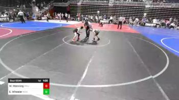 73 lbs Consi Of 8 #2 - William Manning, Project WC vs Emmett Wheeler, North Montana WC