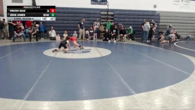 70 lbs Cons. Round 4 - Zeke Jones, Brothers Of Steel Wrestling Club vs Krush Dias, Shootbox Rigby