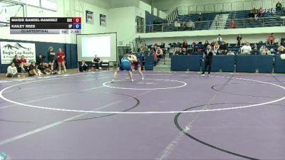 138 lbs Quarterfinal - Maisie Bandel-Ramirez, Southern Oregon University vs Kailey Rees, University Of Providence